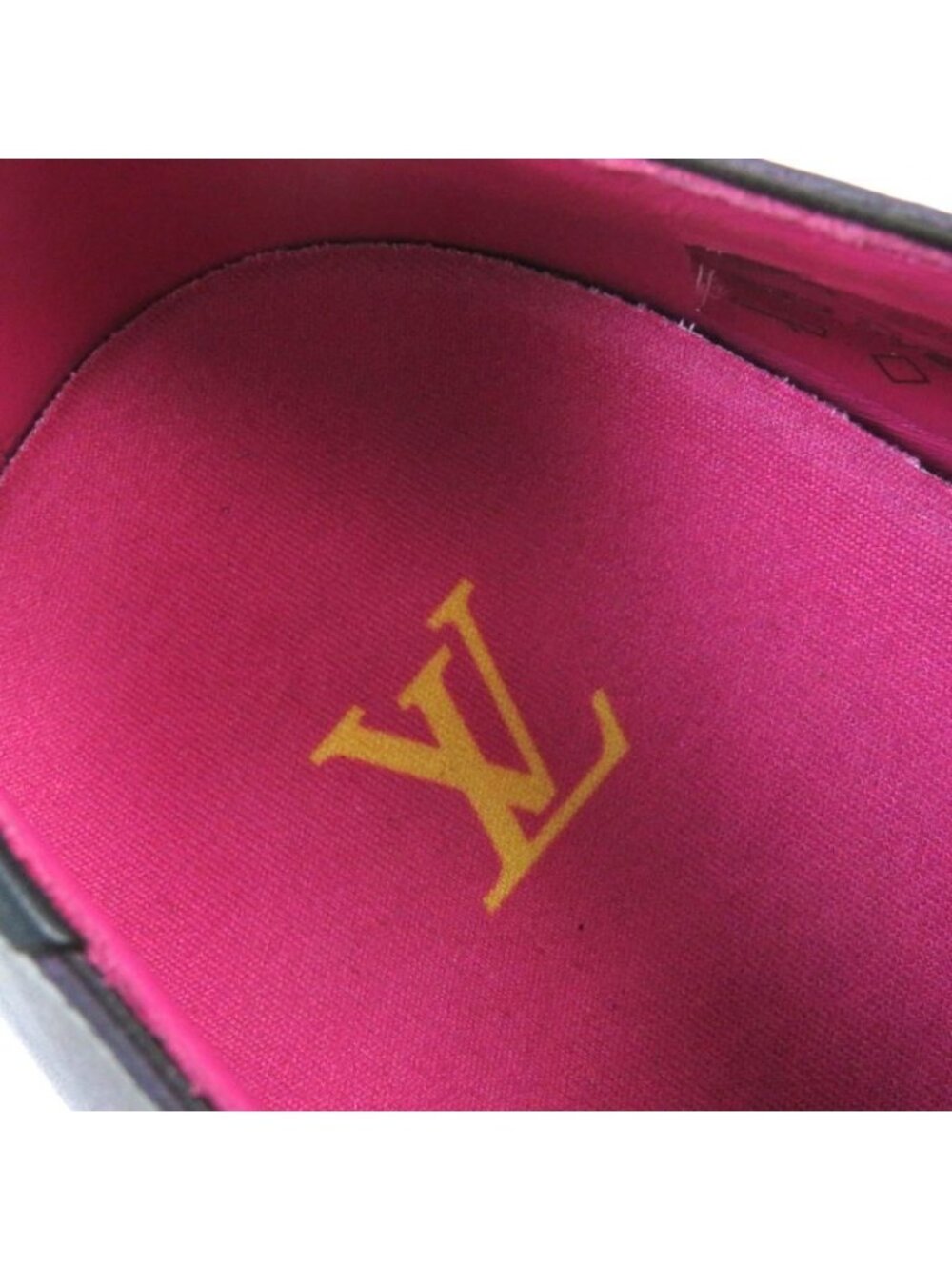 Louis Vuitton Congres Line Plain Toe Derby Shoes Leather Purple Gradient - Picture 10 of 14